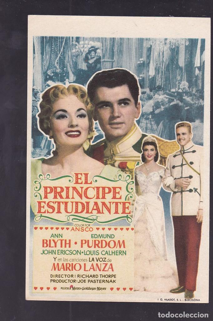 Cine: F16-28-Folleto de Mano. EL PRINCIPE ESTUDIANTE Ann Blyth