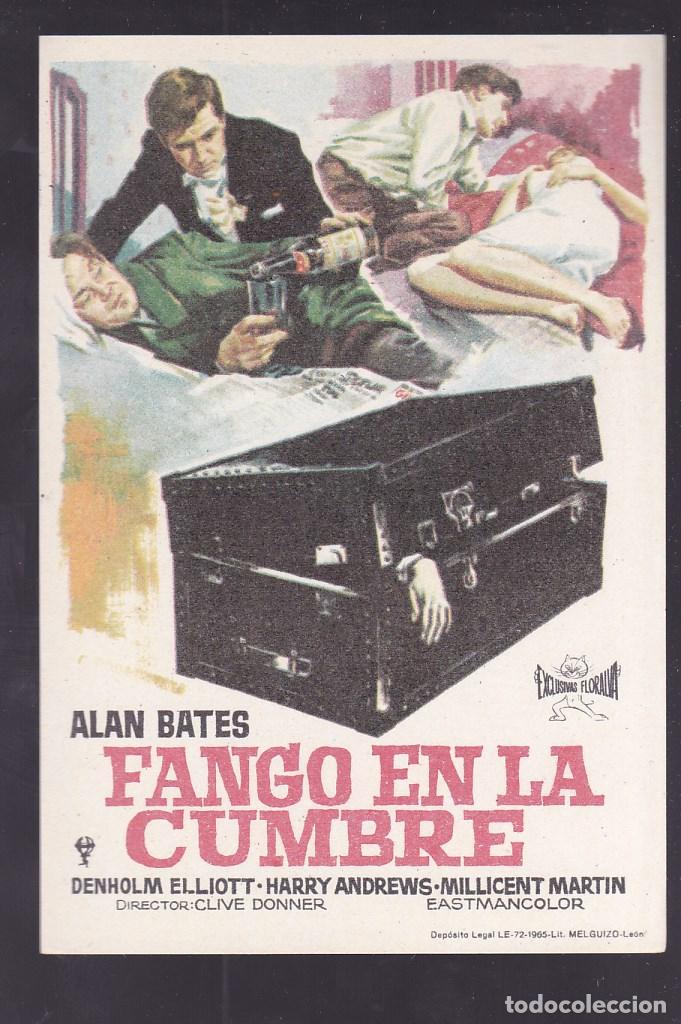 Cine: F16-41-Folleto de Mano. FANGO EN LA CUMBRE Alan Bates