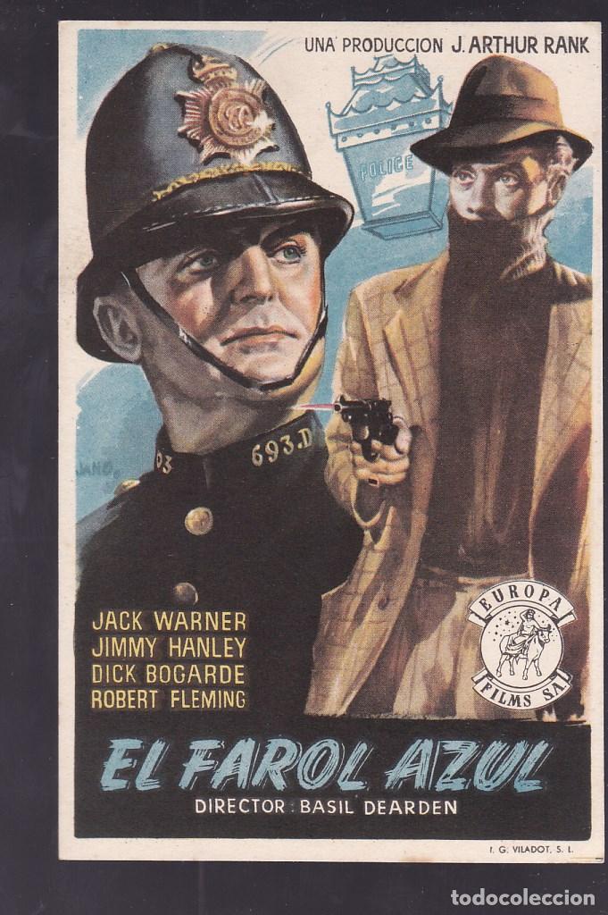 Cine: F16-42-Folleto de Mano. EL FAROL AZUL Jack Warner