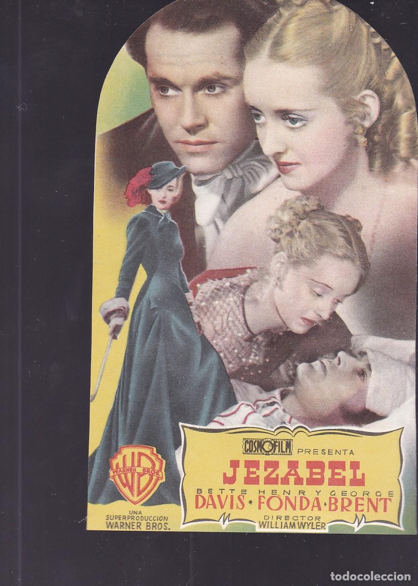 Cine: F16-66-Folleto de Mano. JEZABEL Bette Davis , Henry Fonda