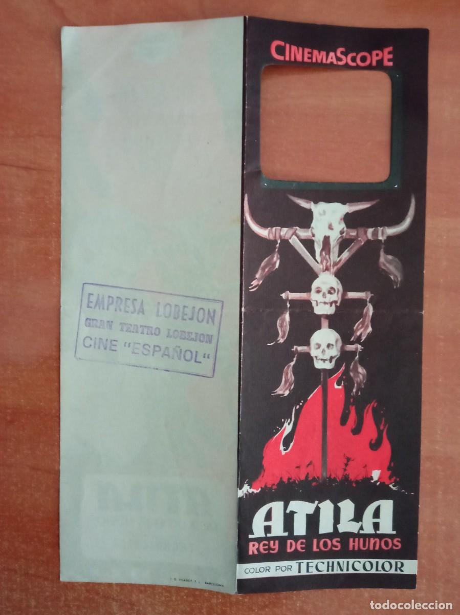 Cine: ATILA REY DE LOS HUNOS, JEFF CHANDLER, JACK PALANCE, GRAN TEATRO LOBEJON, &Iacute;SCAR, VALLADOLID