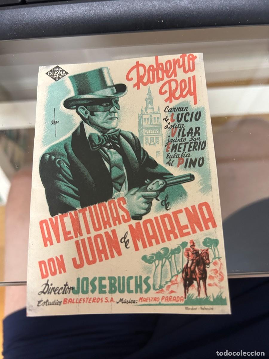 Cine: &ordm;157 aventuras de don juan de mairena sin publicidad buen estado