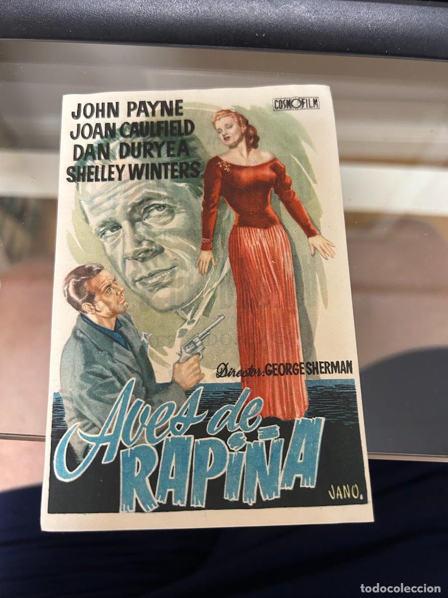 Cine: &ordm;159 aves de rapi&ntilde;a cine kursaal barcelona buen estado con publicidad