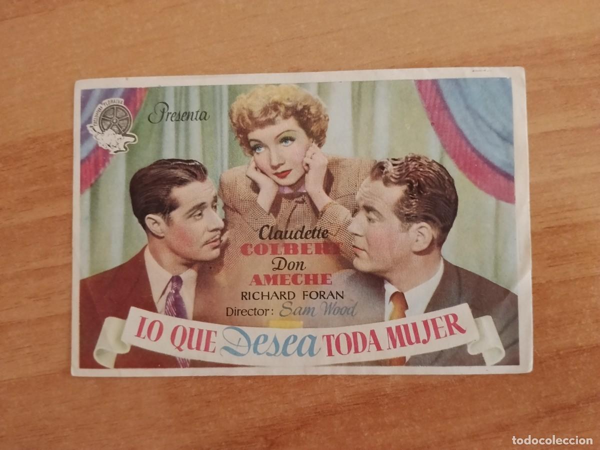 Cine: ROSA-PROGRAMA DE CINE --LO QUE DESEA TODA MUJER - Foto 1