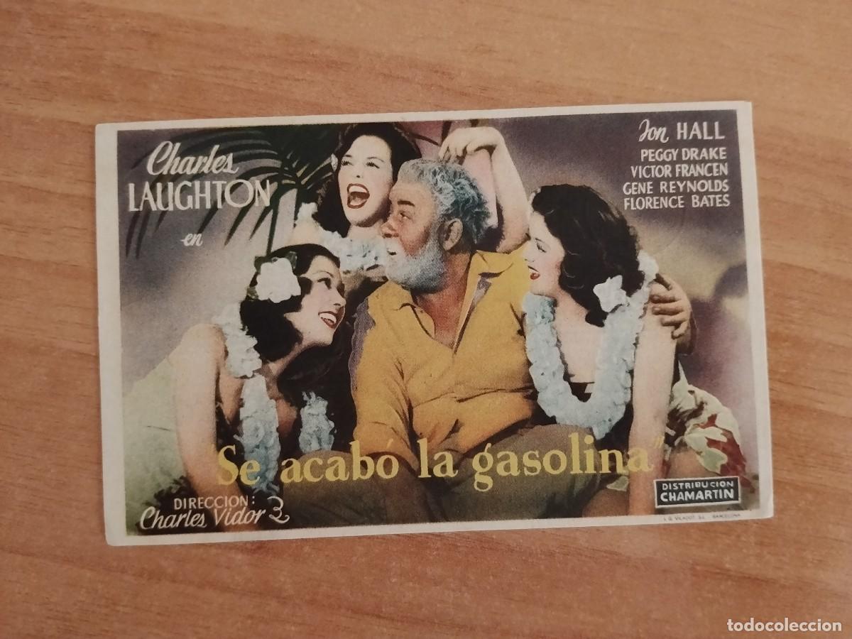Cine: ROSA-PROGRAMA DE CINE --SE ACABO LA GASOLINA ct - Foto 1