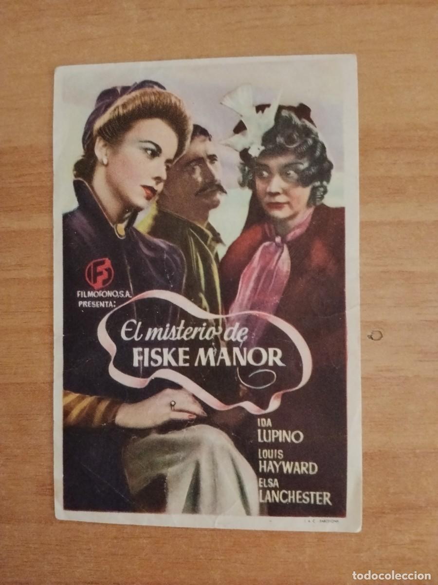 Cine: ROSA-PROGRAMA DE CINE --EL MISTERIO DE FRISKE MANOR ct