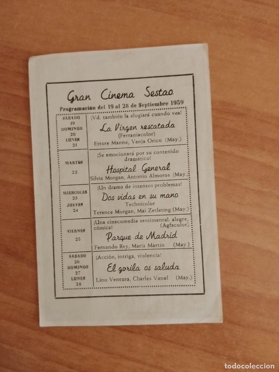 Cine: ROSA-PROGRAMA DE CINE --LA VIRGEN RESCATADA ct - Foto 2