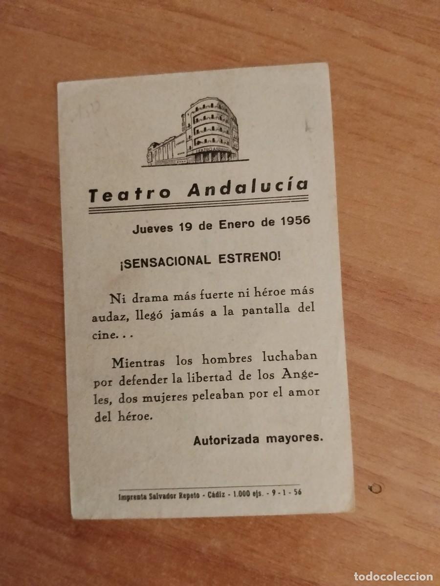 Cine: ROSA-PROGRAMA DE CINE --ERA EL COMANDANTE CALLICUT ct - Foto 2