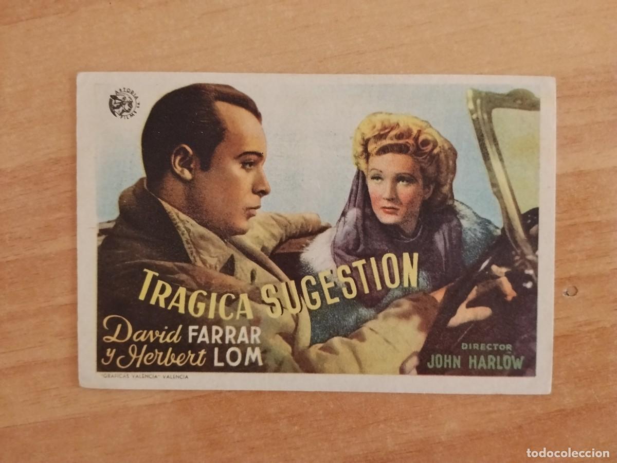 Cine: ROSA-PROGRAMA DE CINE --TRAGICA SUGESTION