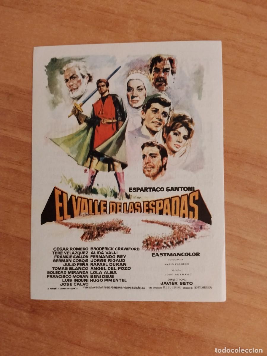 Cine: ROSA-PROGRAMA DE CINE --EL VALLE DE LAS ESPADAS ct - Foto 1