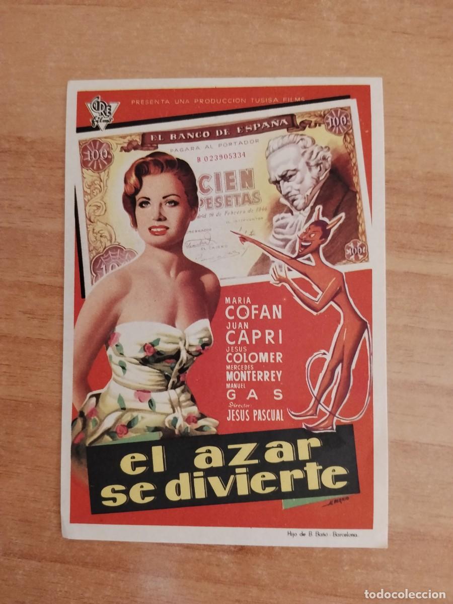 Cine: ROSA-PROGRAMA DE CINE --EL AZAR SE DIVIERTE - Foto 1