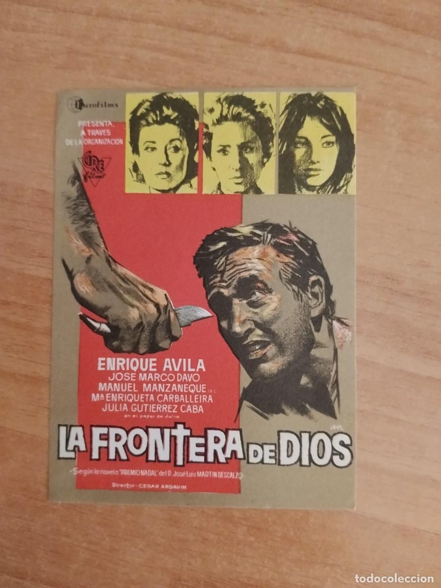Cine: ROSA-PROGRAMA DE CINE --LA FRONTERA DE DIOS - Foto 1