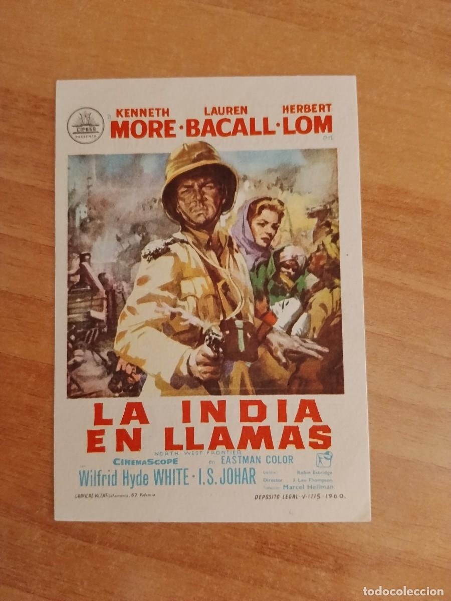 Cine: ROSA-PROGRAMA DE CINE --LA INDIA EN LLAMAS ct