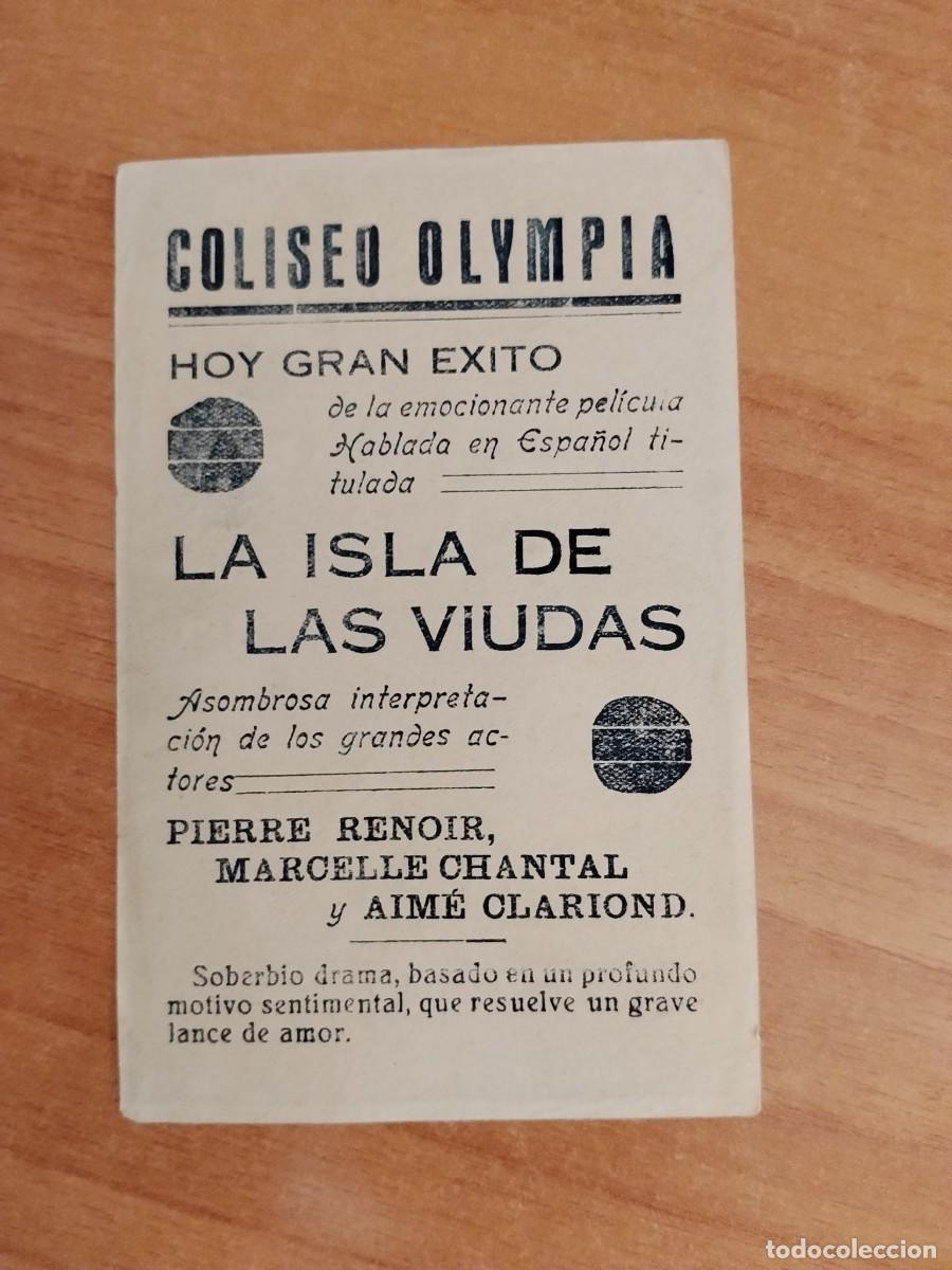 Cine: ROSA-PROGRAMA DE CINE --LA ISLA DE LAS VIUDAS ct - Foto 2