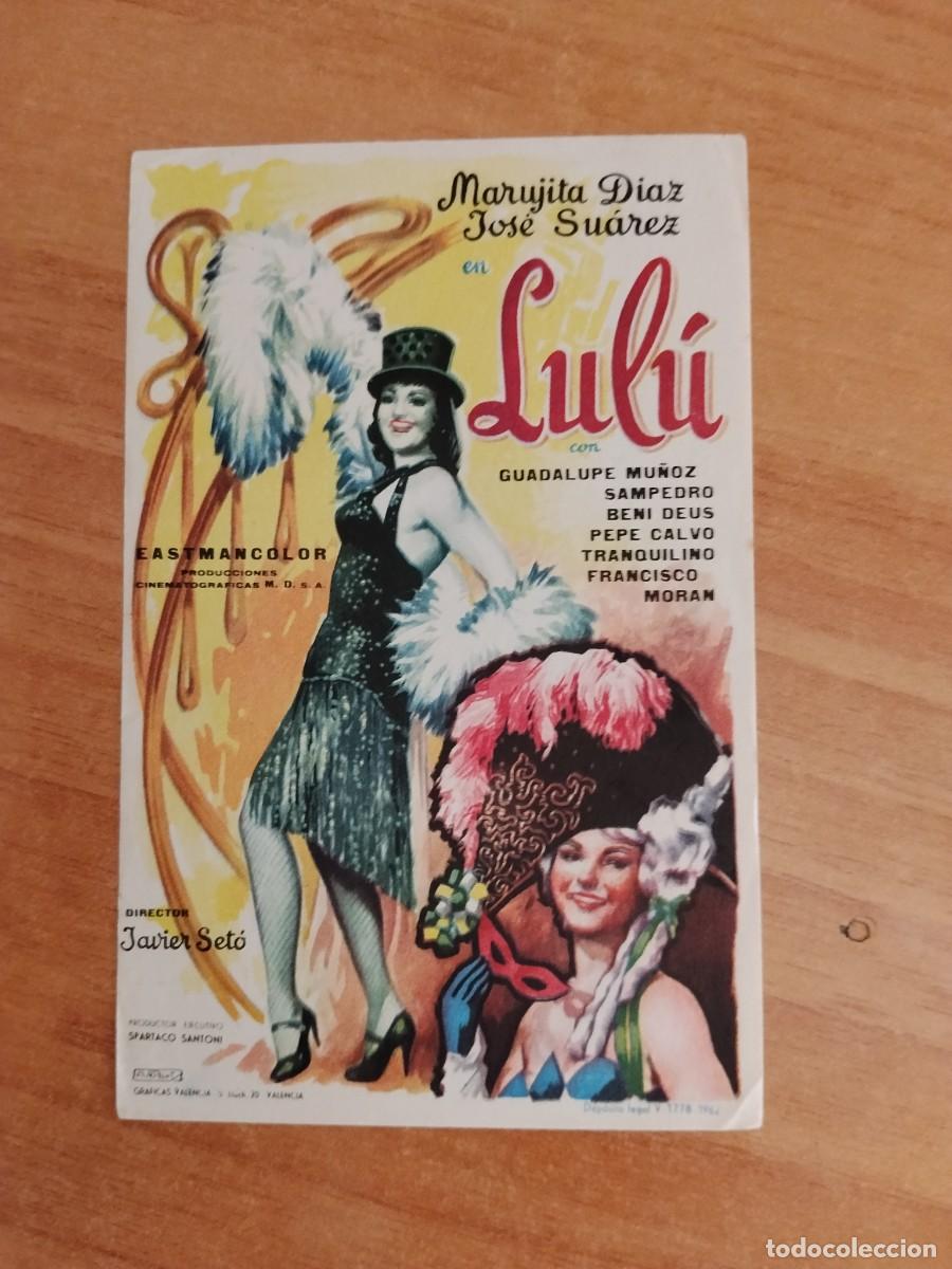 Cine: ROSA-PROGRAMA DE CINE --LULU