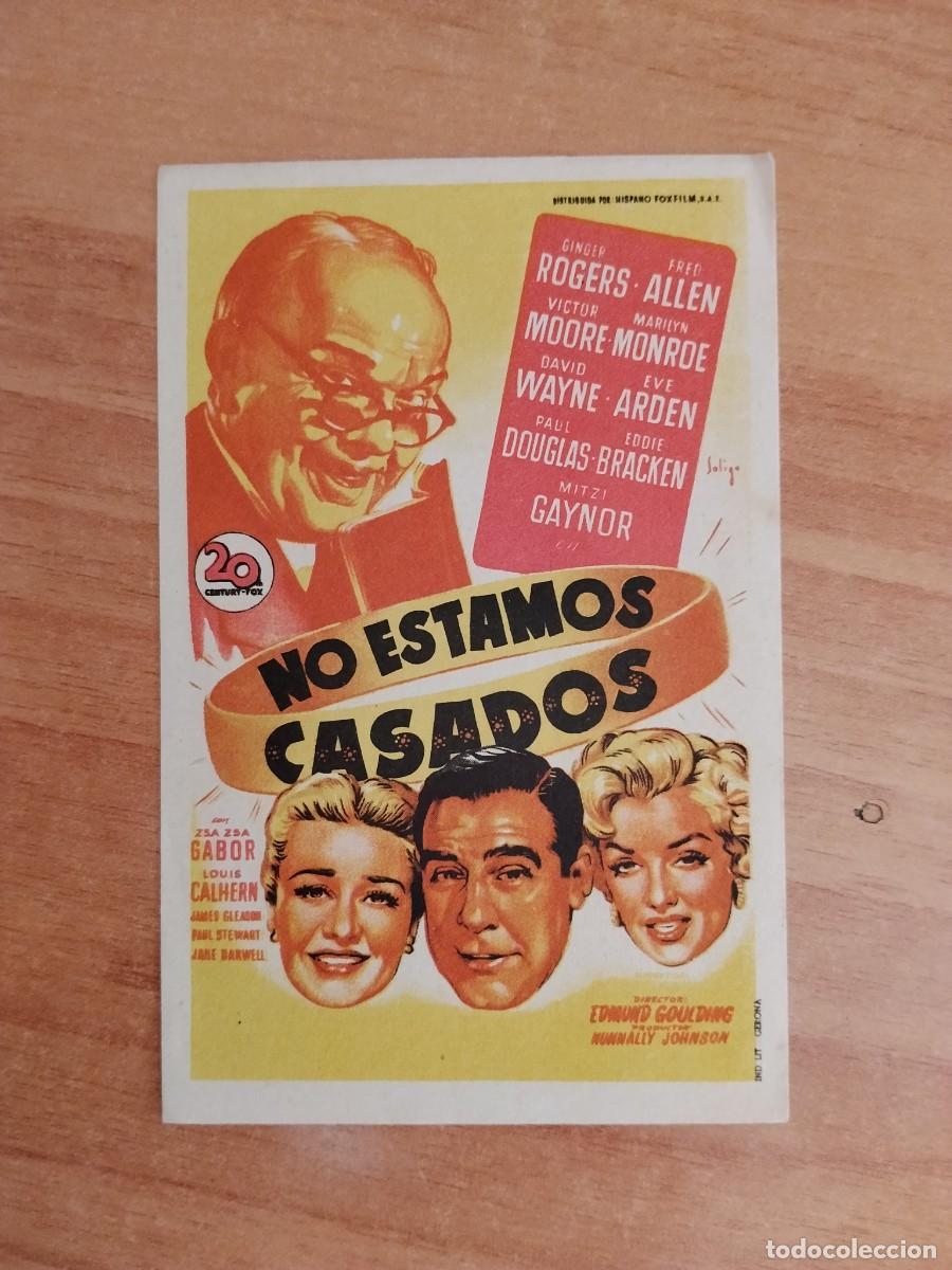 Cine: ROSA-PROGRAMA DE CINE --NO ESTAMOS CASADOS - Foto 1