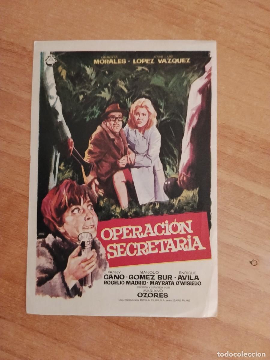 Cine: ROSA-PROGRAMA DE CINE --OPERACION SECRETARIA