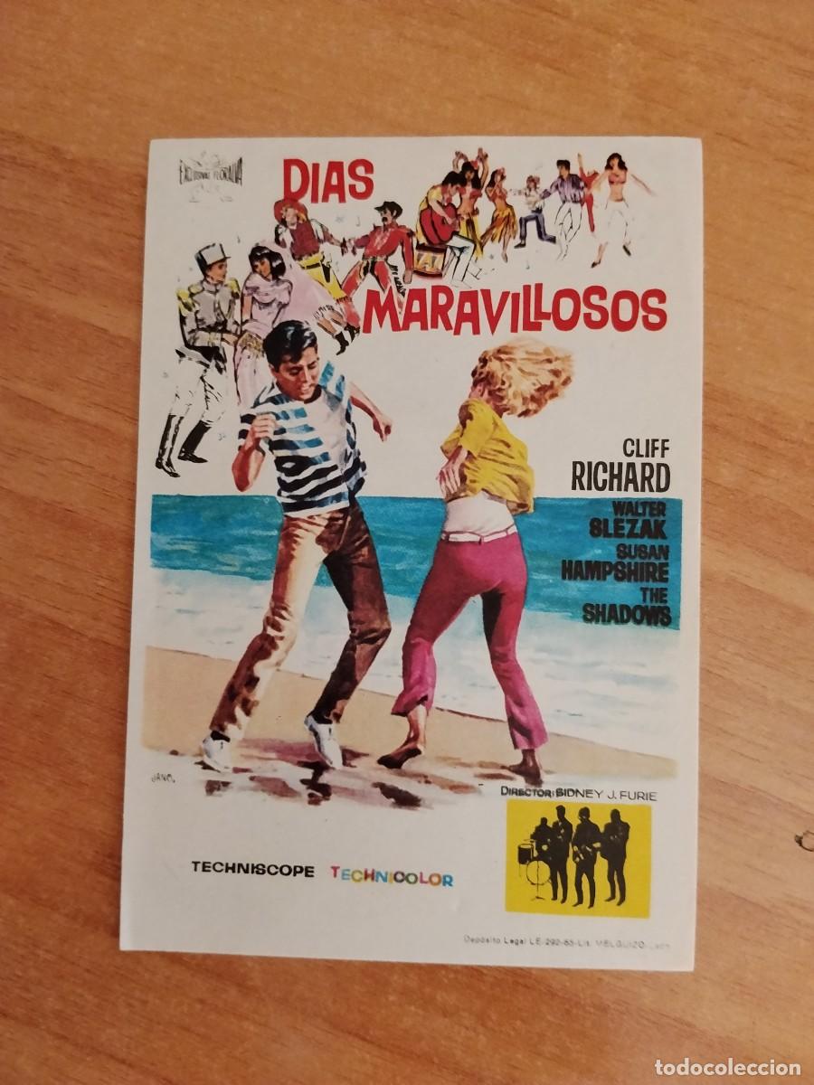 Cine: ROSA-PROGRAMA DE CINE --DIAS MARAVILLOSOS