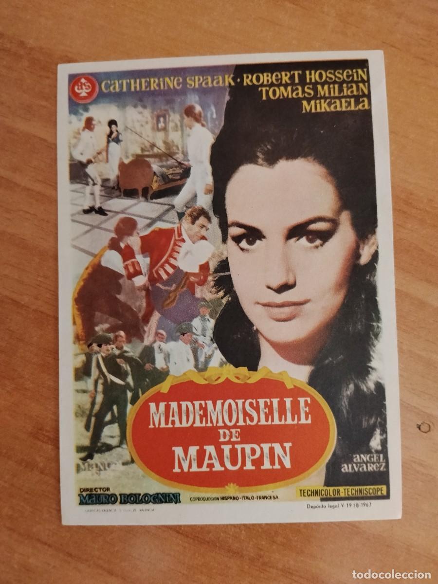 Cine: ROSA-PROGRAMA DE CINE --MADEMOISELLE MAUPIN