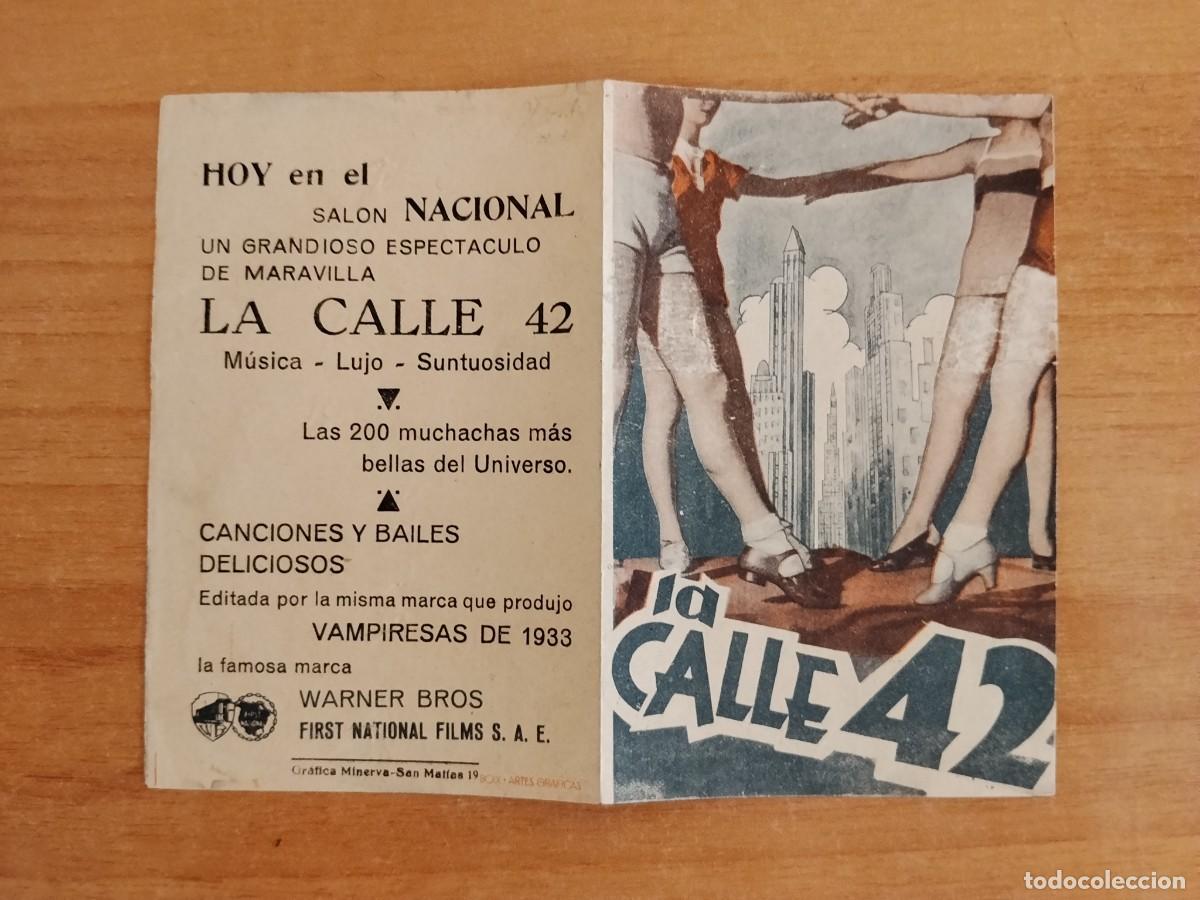 Cine: ROSA-PROGRAMA DE CINE --LA CALLE 42 ct