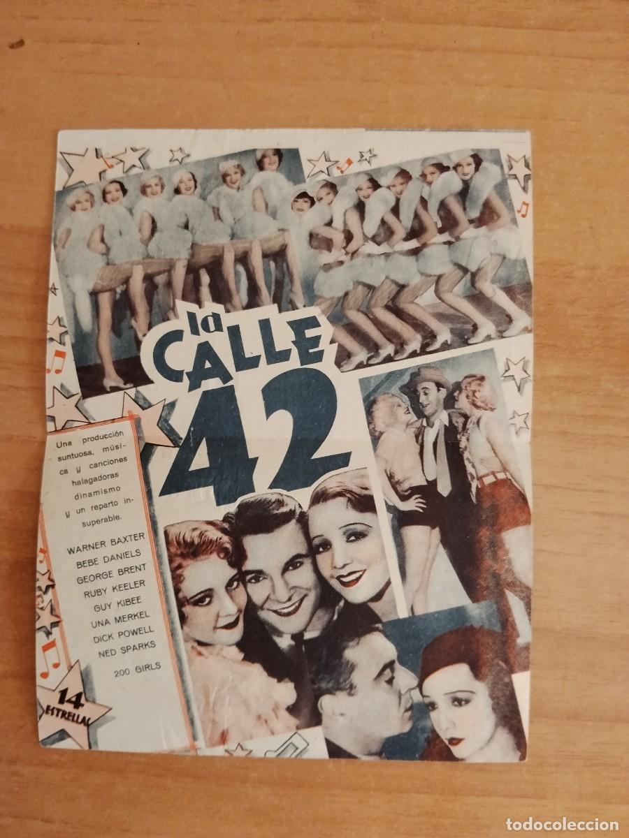 Cine: ROSA-PROGRAMA DE CINE --LA CALLE 42 ct - Foto 2