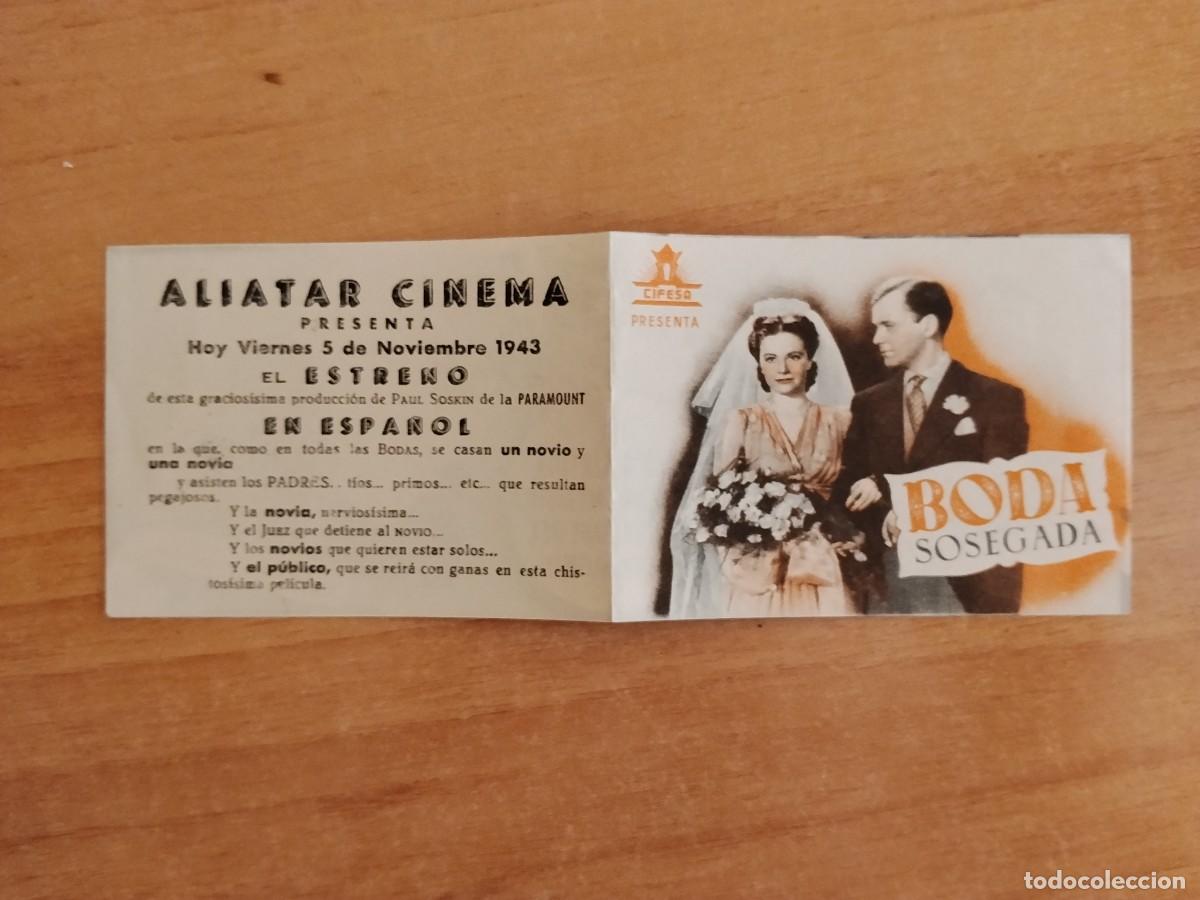 Cine: ROSA-PROGRAMA DE CINE --BODA SOSEGADA - Foto 1
