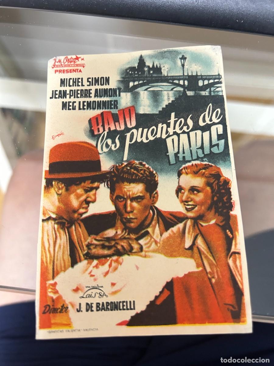 Cine: &ordm;170 BAJO LOS PUENTES DE PARIS SIN PUBLICIDAD COMO SE VE