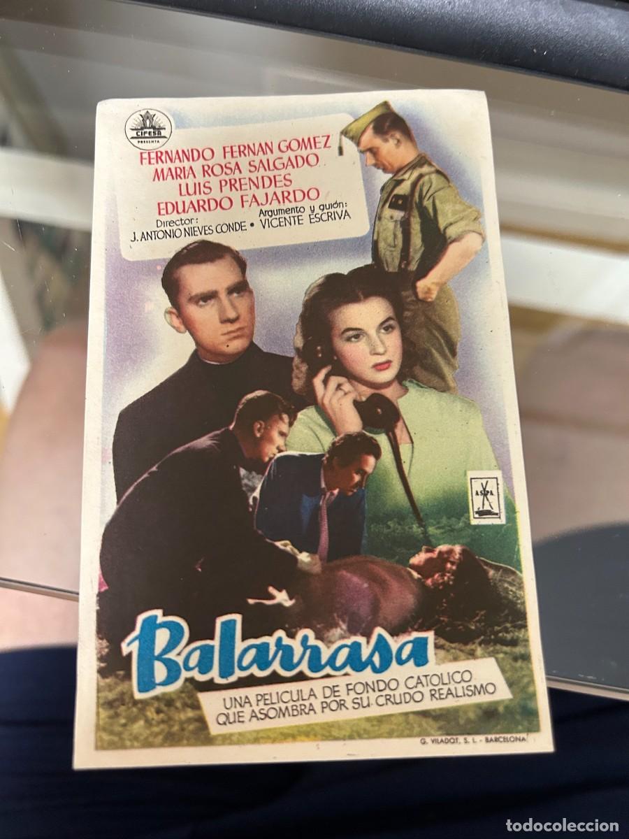Cine: &ordm;171 BALARRASA CON SELLO DE BARCELONA BUEN ESTADO