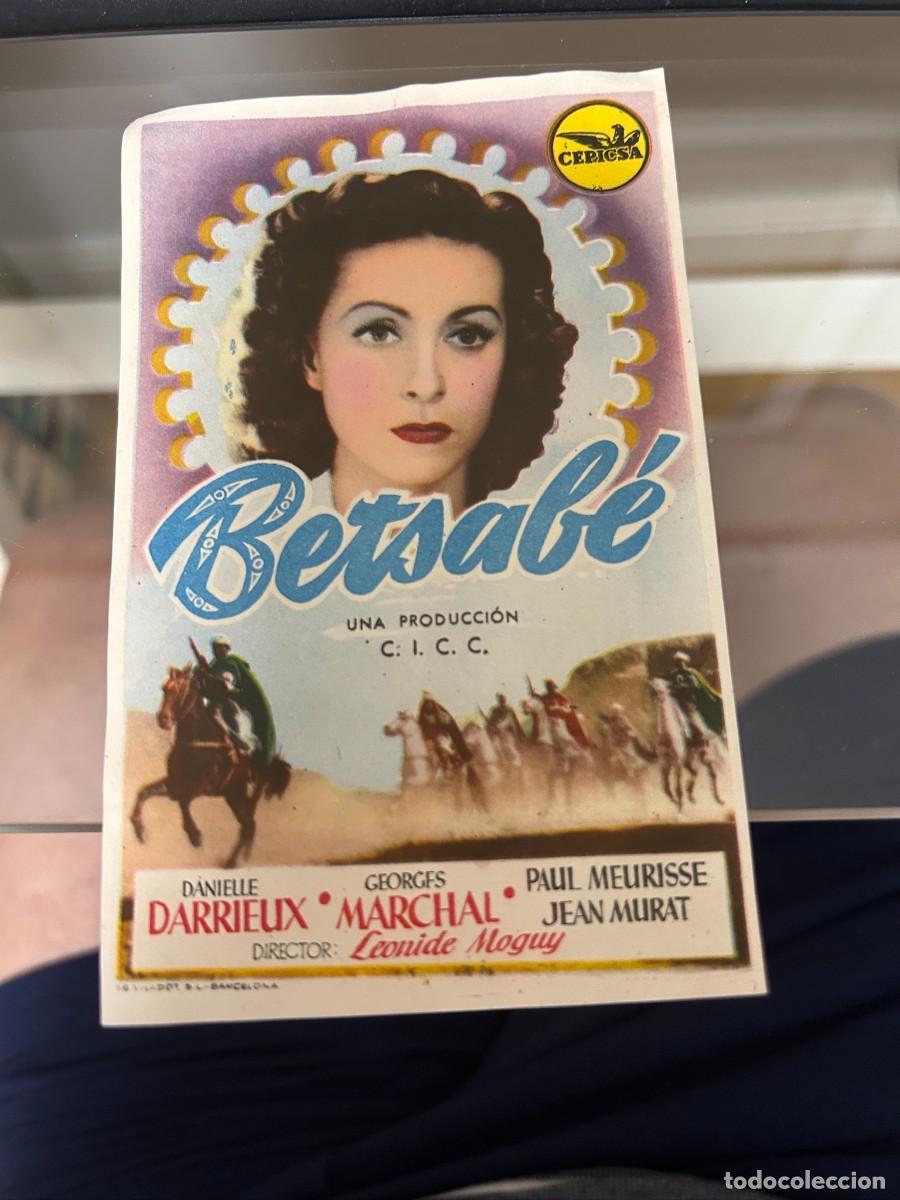 Cine: &ordm;190 betsabe con sello de barcelona buen estado