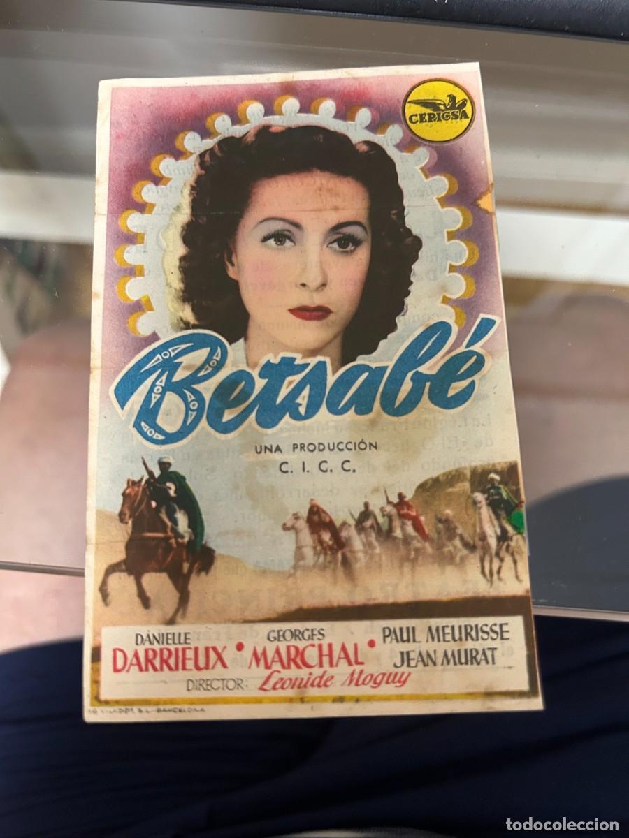 Cine: &ordm;191 betsabe teatro principal montblanch con publicidad como se ve