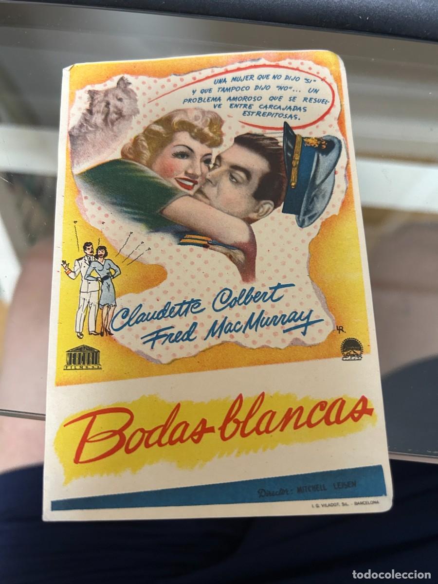 Cine: &ordm;195 bodas blancas sin publicidad buen estado