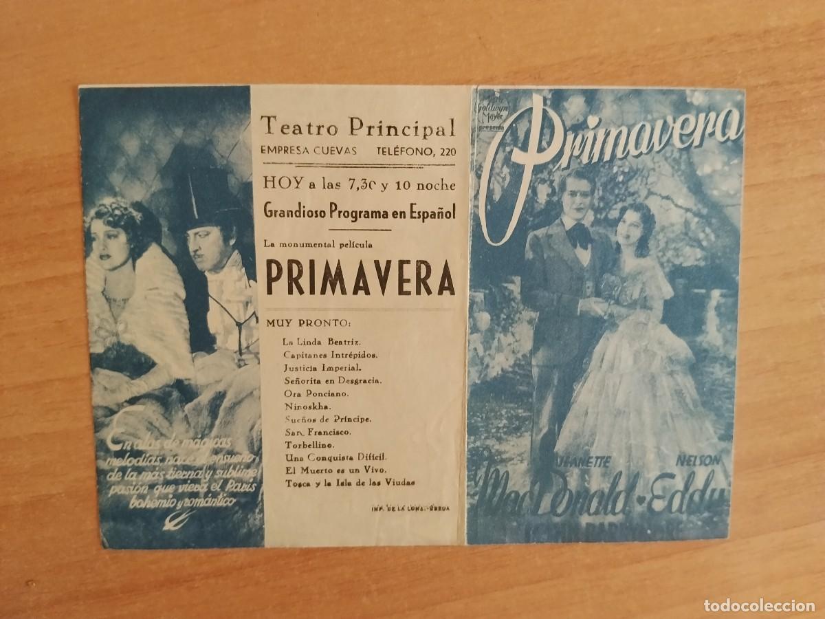 Cine: TURQ-PROGRAMA DE CINE --PRIMAVERA (azul) - Foto 1