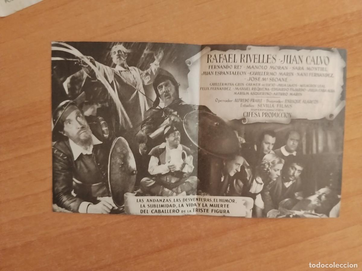Cine: TURQ-PROGRAMA DE CINE --DON QUIJOTE DE LA MANCHA - Foto 2