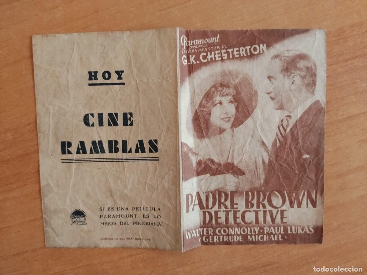 Cine: TURQ-PROGRAMA DE CINE --PADRE BROWN DETECTIVE