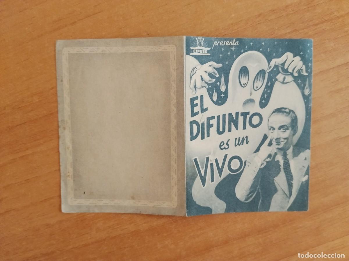 Cine: TURQ-PROGRAMA DE CINE --EL DIFUNTO ES UN VIVO