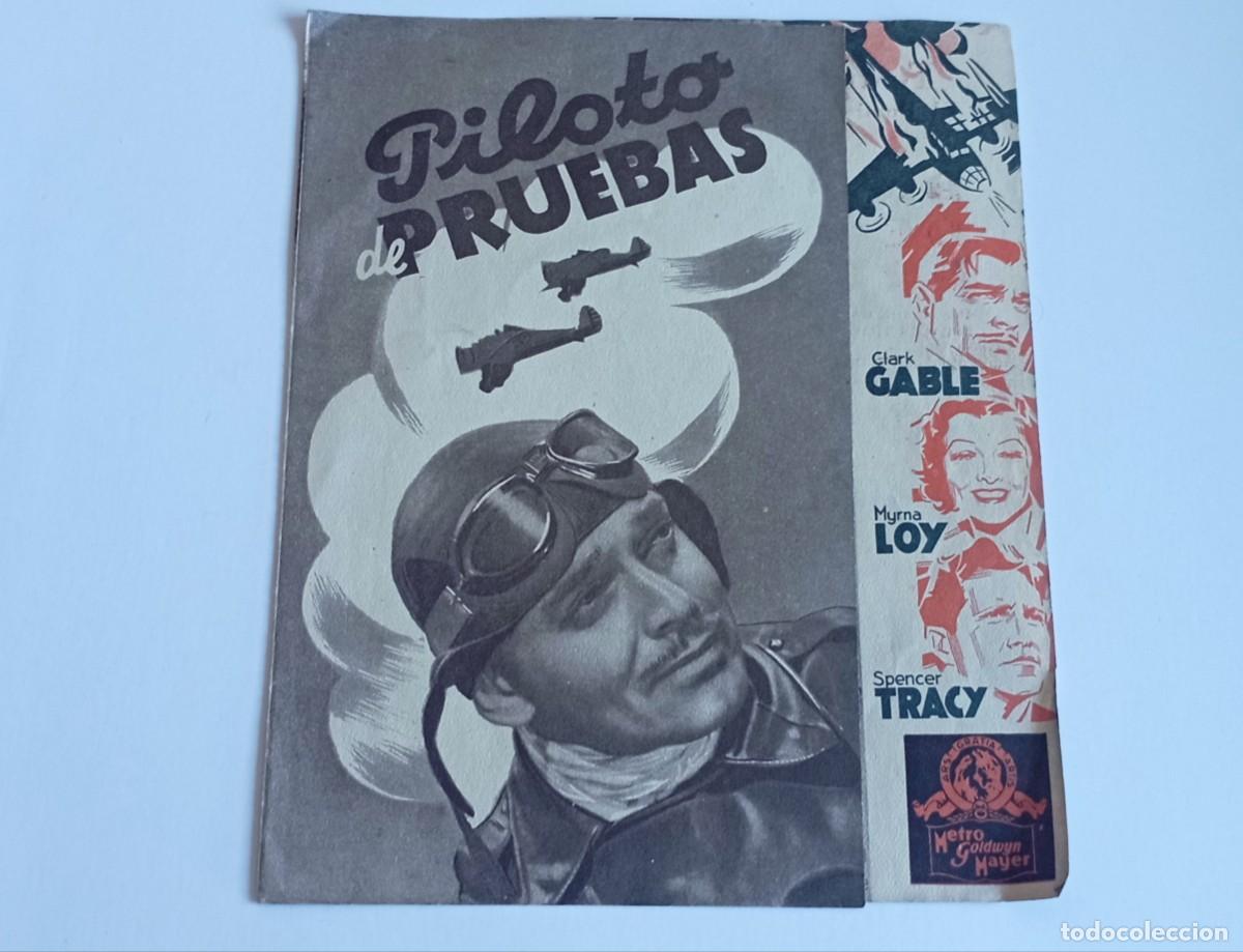 Cine: Programa de mano Piloto de Pruebas