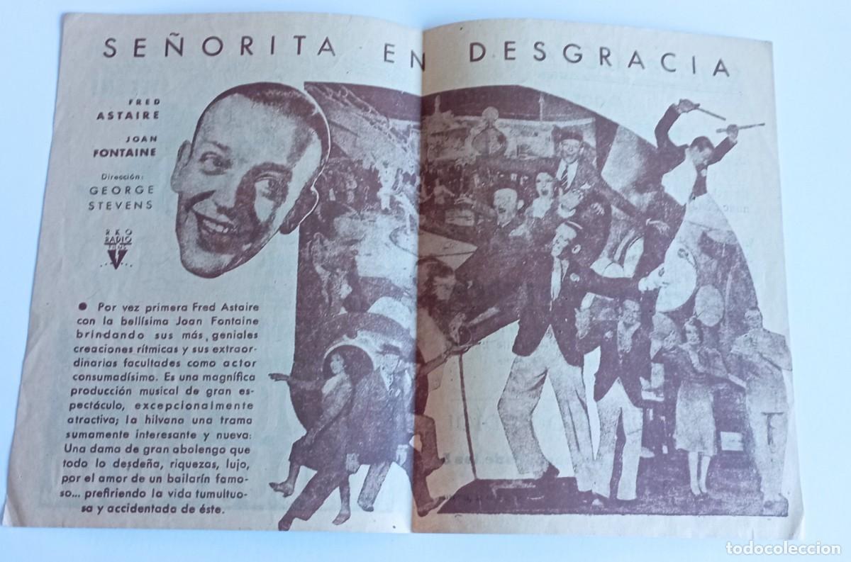Cine: Programa de mano Se&ntilde;orita en Desgracia - Foto 3