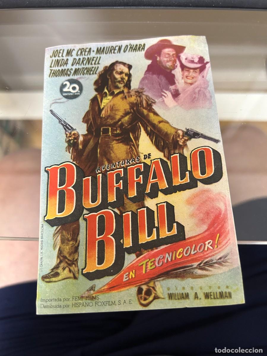 Cine: &ordm;209 buffalo bill sin publicidad buen estado