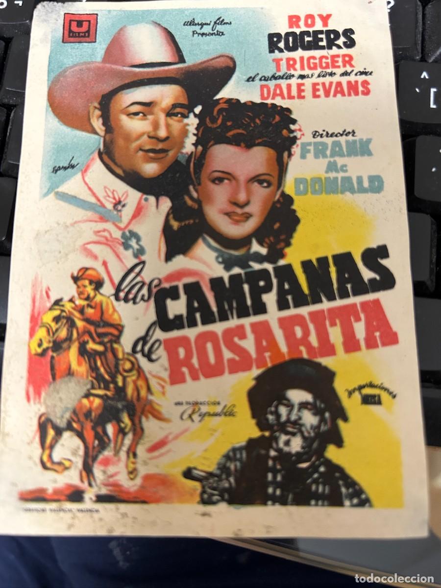 Cine: &ordm;242 las campanas de rosarita sin publicidad buen estado
