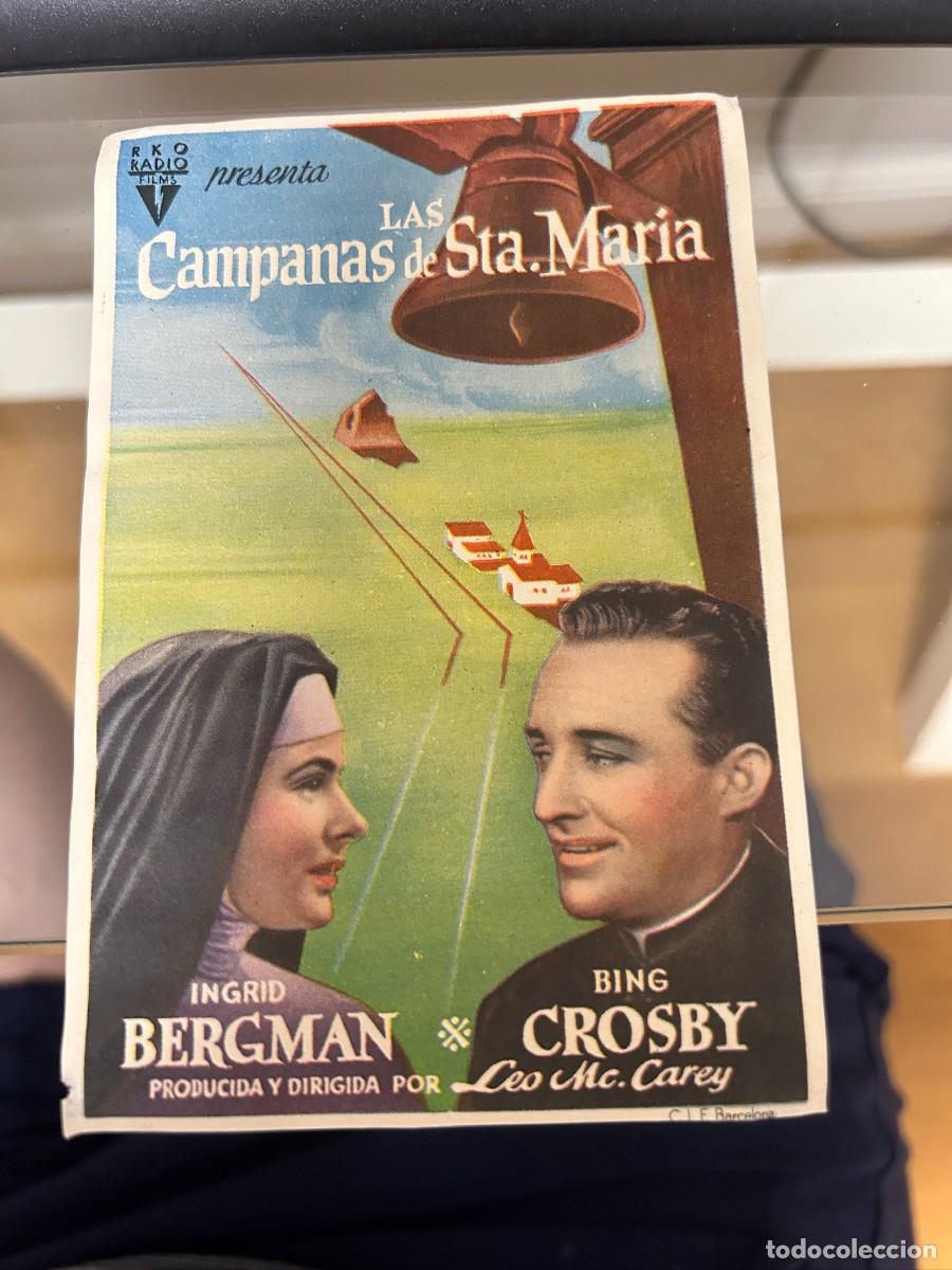 Cine: &ordm;243 las campanas de sta. maria sin publicidad buen estado