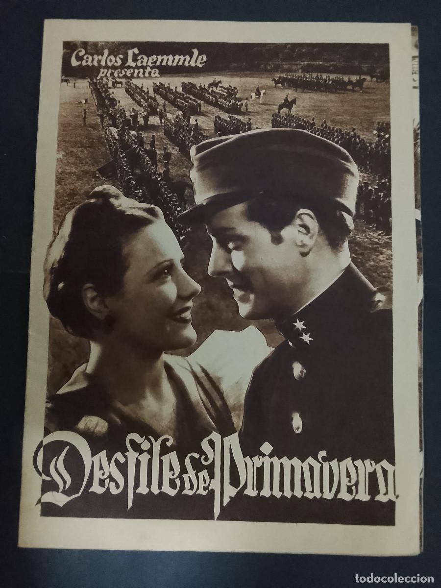Cine: Folleto de mano de la pel&iacute;cula Desfile de primavera