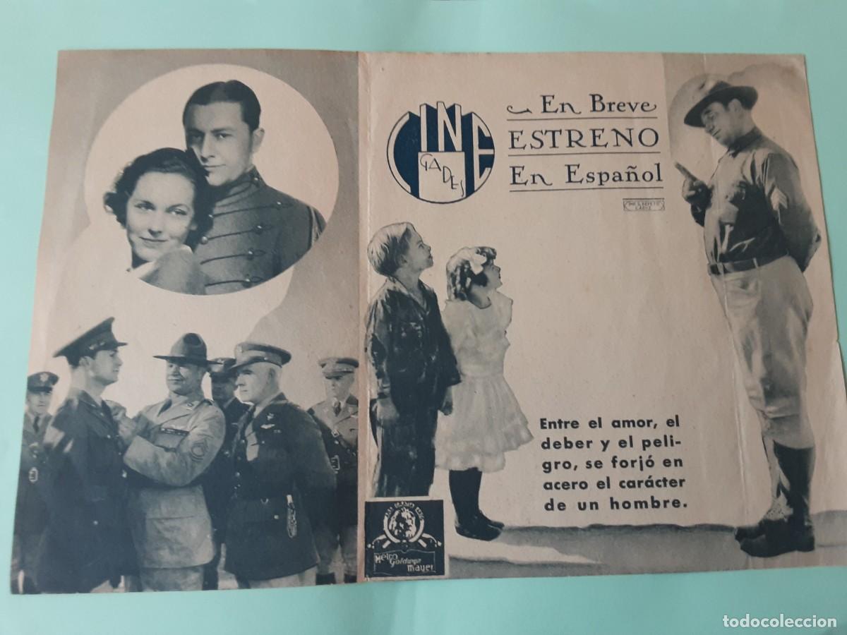 Cine: NIDO DE &Aacute;GUILAS, WALLACE BEERY. PROGRAMA DOBLE M.G.M. - Foto 2
