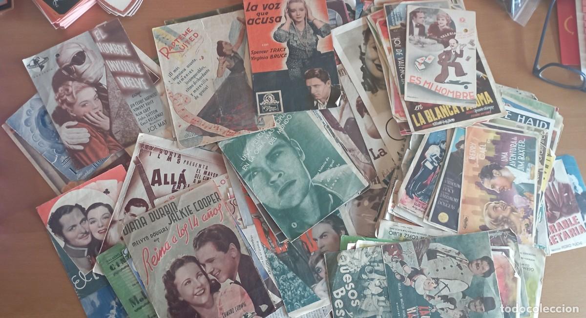 Cine: Lote de 165 programas de mano muy variado - Foto 1