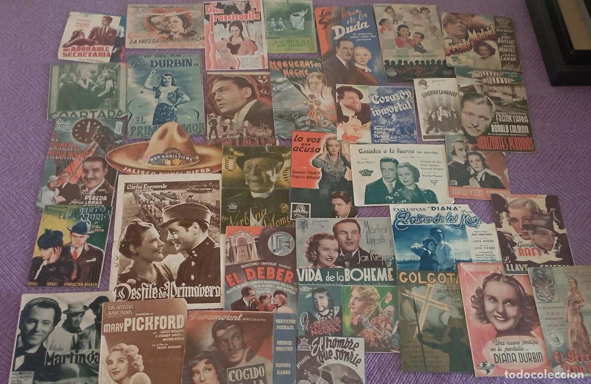Cine: Lote de 165 programas de mano muy variado - Foto 2