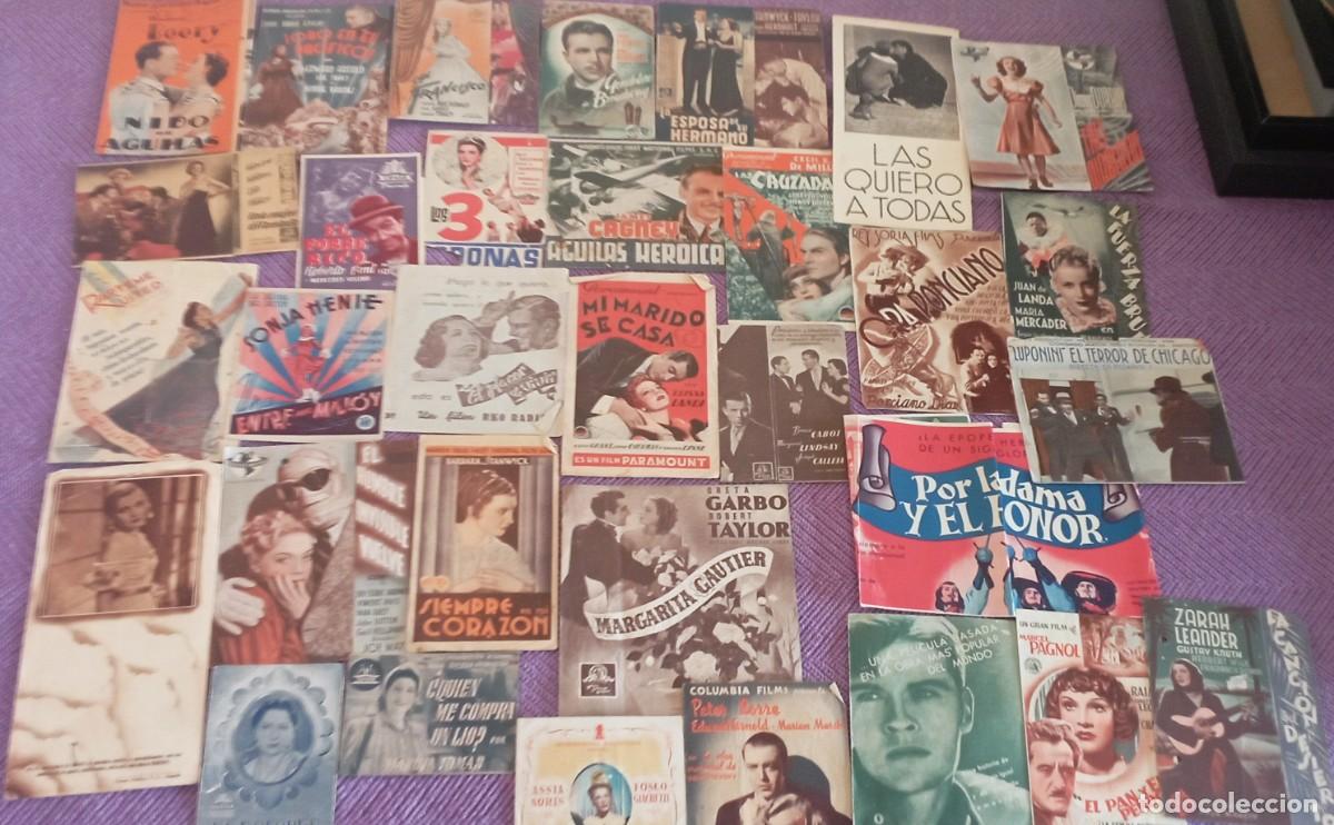 Cine: Lote de 165 programas de mano muy variado - Foto 3