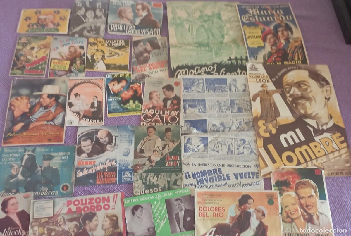 Cine: Lote de 165 programas de mano muy variado - Foto 6