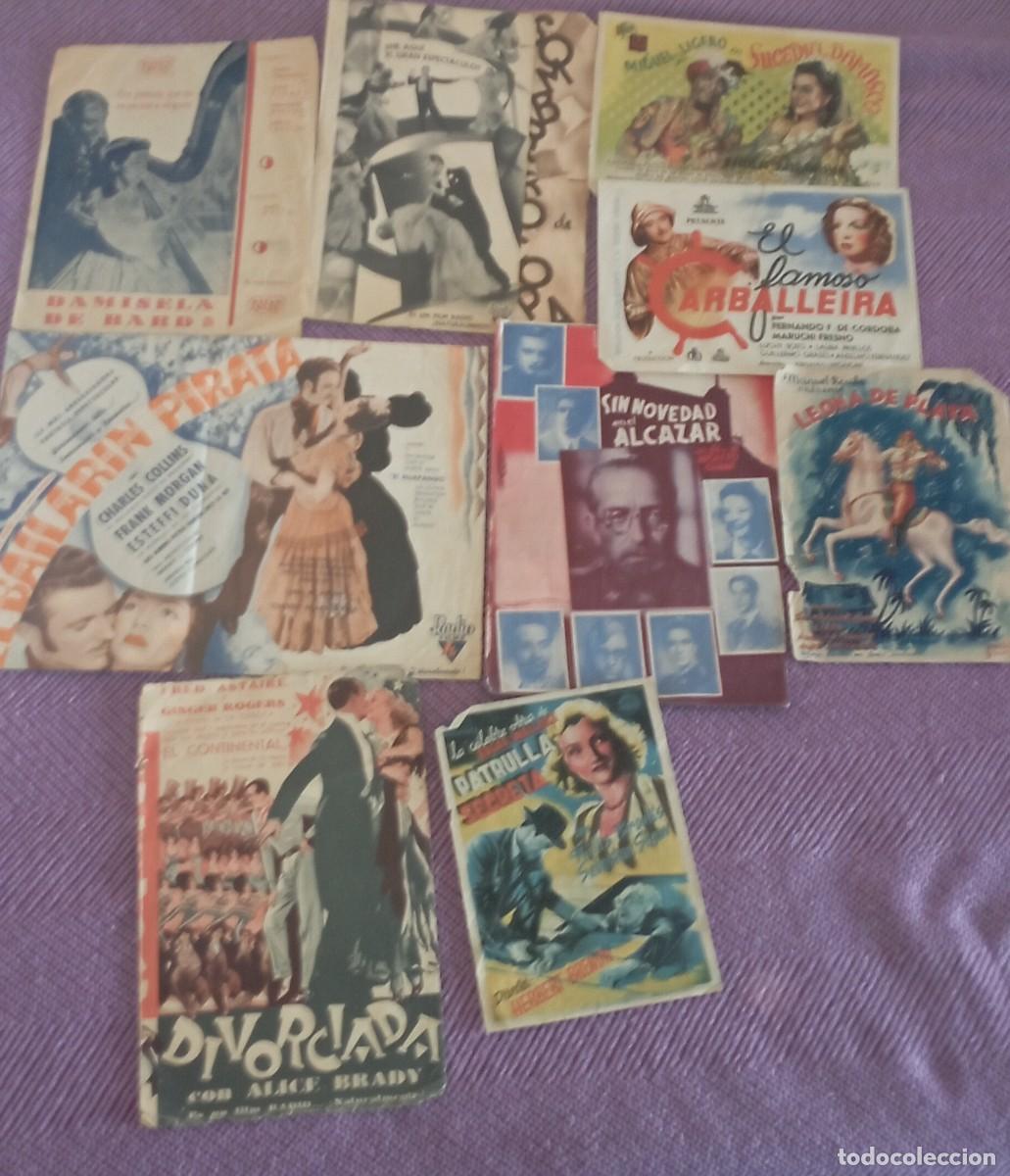 Cine: Lote de 165 programas de mano muy variado - Foto 7