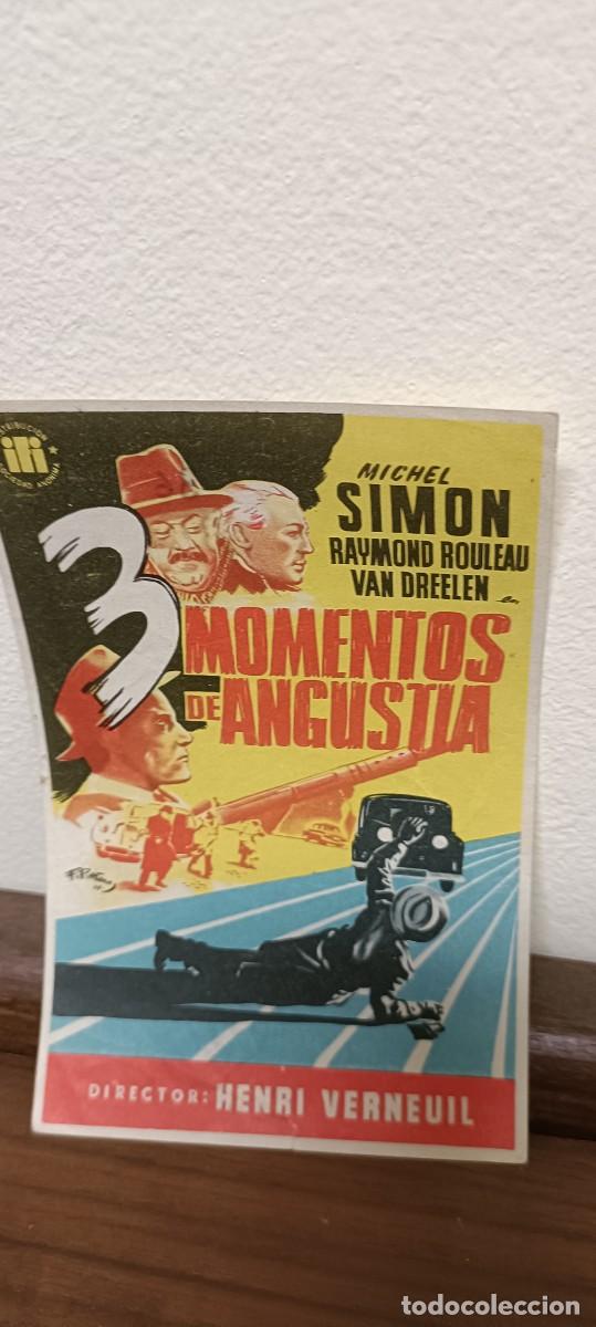  Flyers Publicitaires de films Anciens: Momentos de angustia