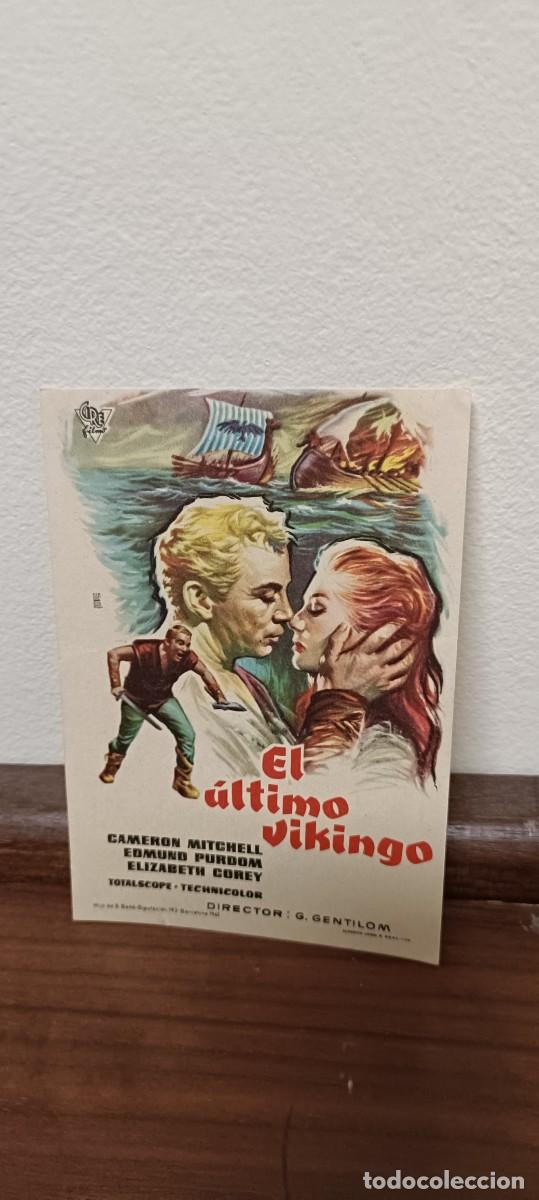 Kino: El &uacute;ltimo vikingo.Folleto de mano