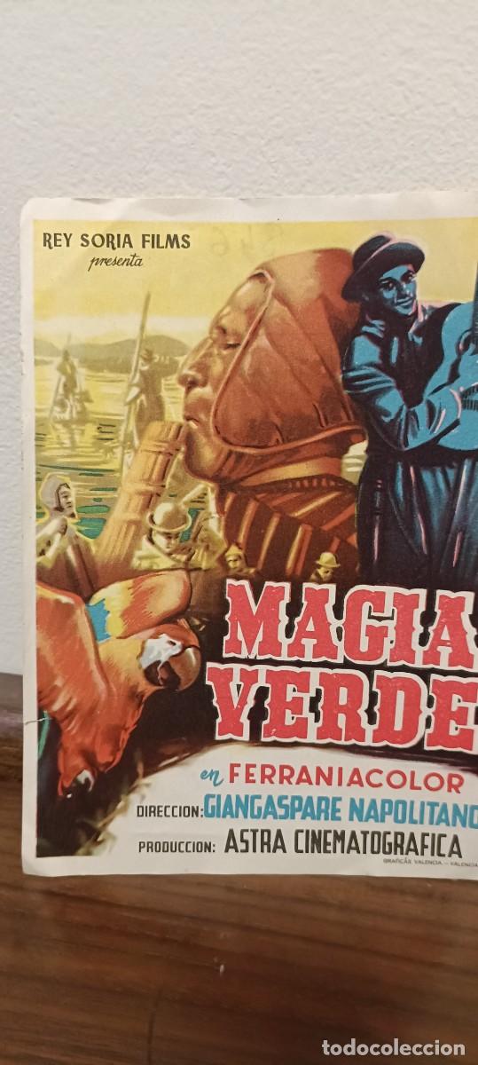 Kino: Magia verde .Folleto de mano